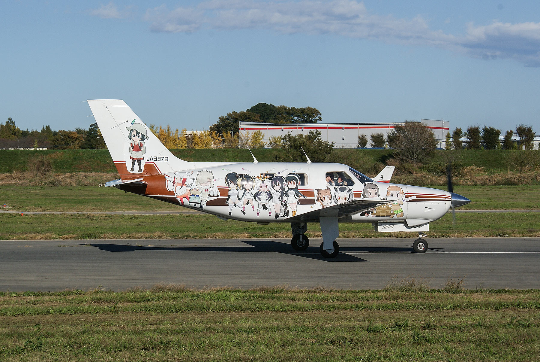 Piper PA-46 Malibu / JA3978 - けものフレンズラッピング機 -_d0226909_2224255.jpg