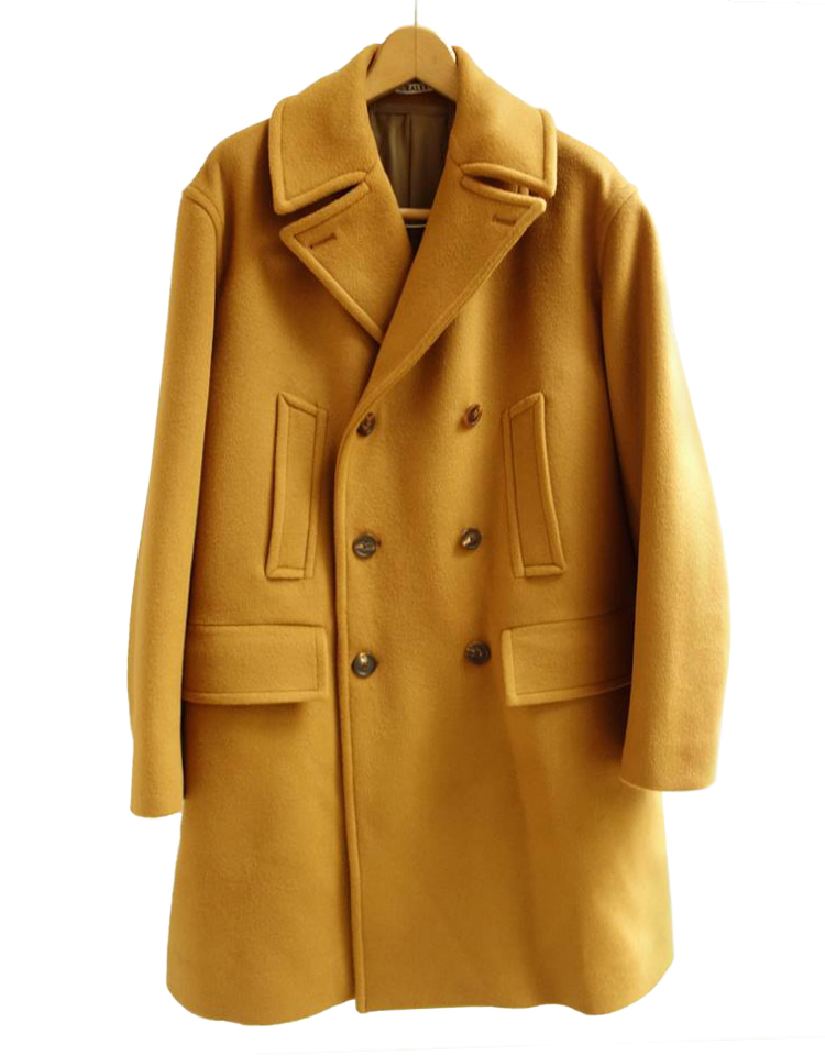 週末お値下げAURALEE BEAVER MELTON LONG P-COAT