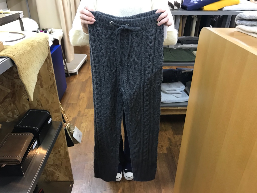  トゥデイフル TODAYFUL  Cable Knit PT_e0076692_1756281.jpg