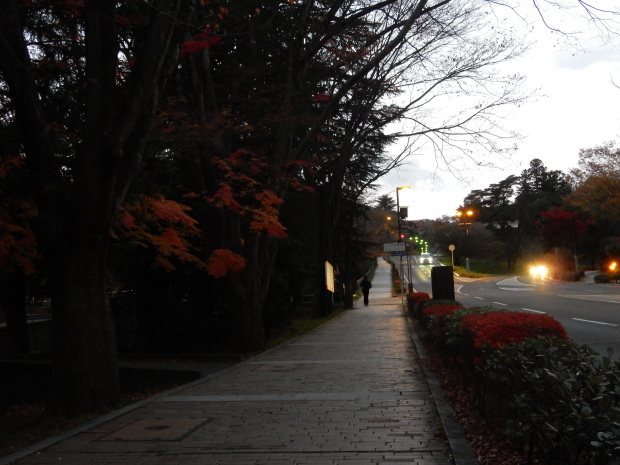 早朝紅葉狩り①_e0355177_10380281.jpg