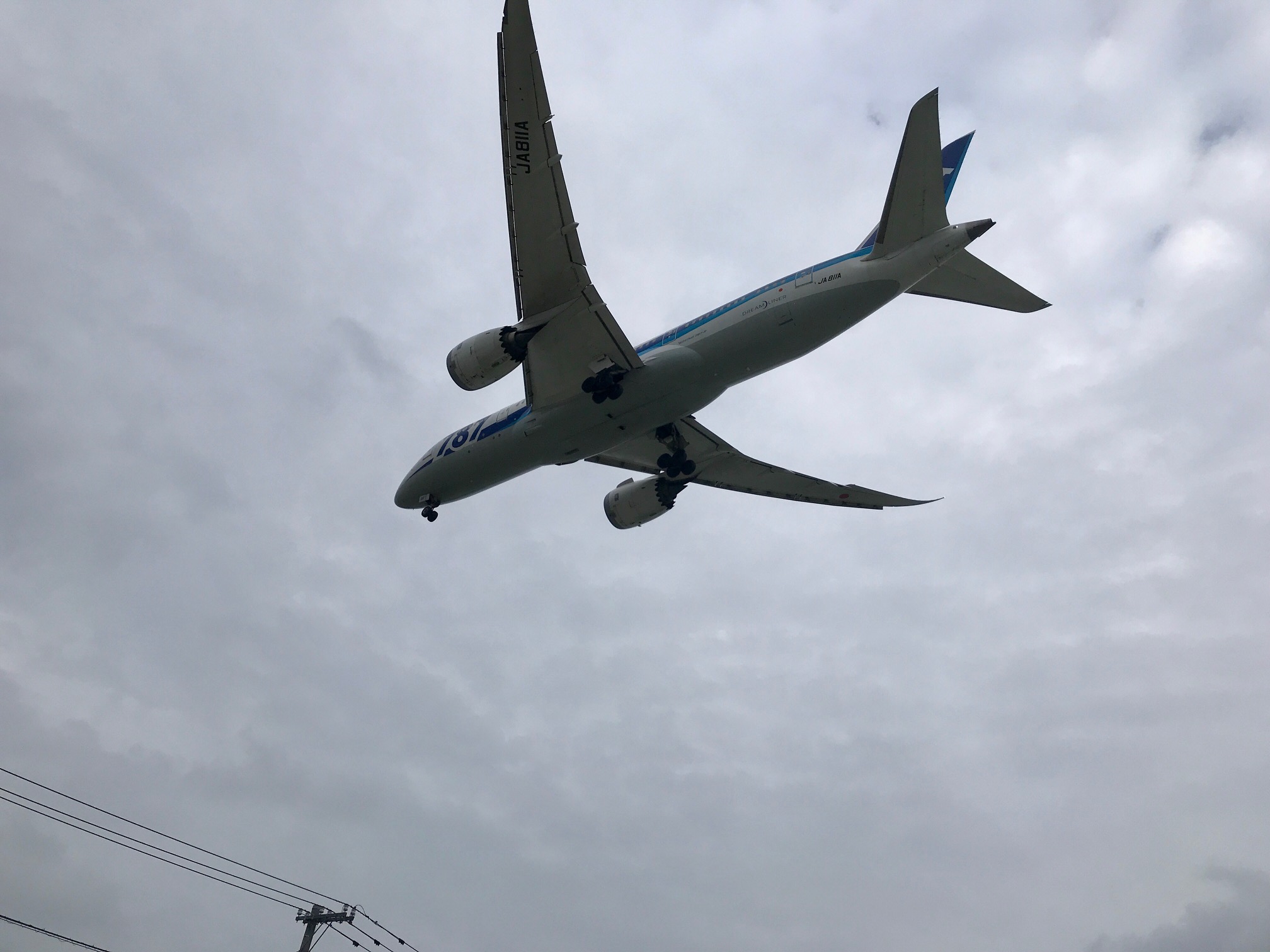 飛行機キャンプ〔1日目〕夕方まで粘って旅客機18機種をチェック!最後はB787とB777-300の登場に大興奮!_d0363878_0213749.jpg