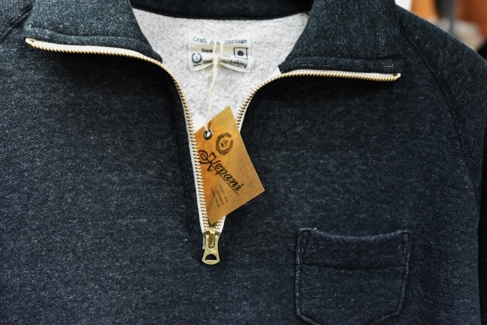 Kepani ・・・ HALF ZIP SWEAT!★!_d0152280_08352266.jpg