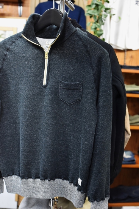 Kepani ・・・ HALF ZIP SWEAT!★!_d0152280_08362847.jpg
