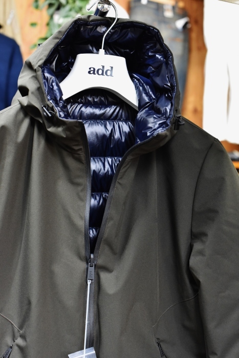 春・大人気だった。。。アイツの後継モデルですかね!? By add DOWN JACKET_d0152280_09192290.jpg