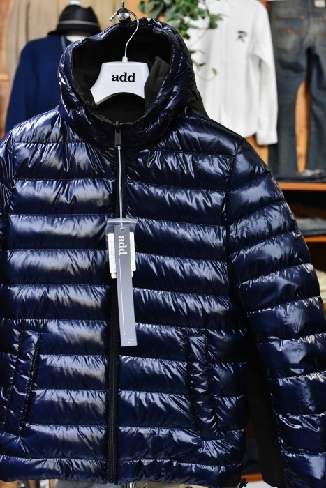 春・大人気だった。。。アイツの後継モデルですかね!? By add DOWN JACKET_d0152280_09220522.jpg