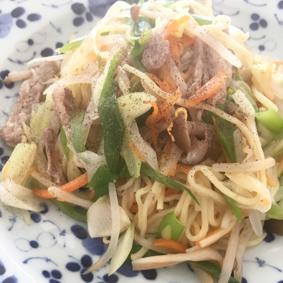 五目塩焼きそば_b0065587_18562214.jpg