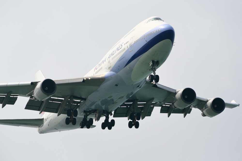 CAL B747-400 RWY36へのアプローチ_e0204891_19544621.jpg