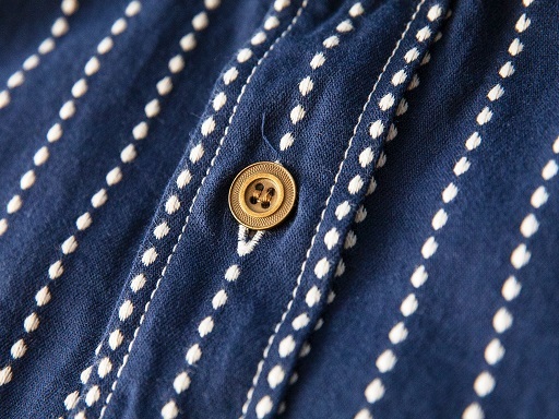 MATTSONS\'よりINDIGO STRIPE SHIRTSのご紹介です!!_d0160378_17585439.jpg