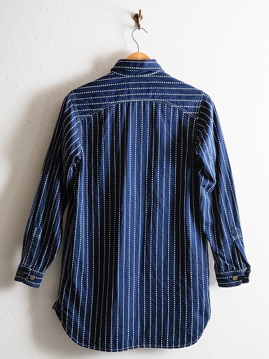 MATTSONS\'よりINDIGO STRIPE SHIRTSのご紹介です!!_d0160378_17590294.jpg