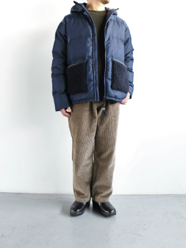 SLOW HANDS　Blue Denim Down Parka _b0139281_17228.jpg