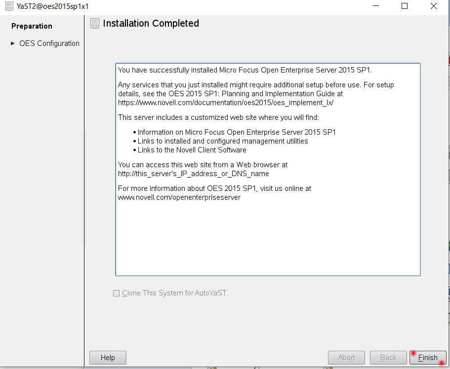 OES 2015sp1 の既存ツリーへのインストール_a0056607_14203893.jpg