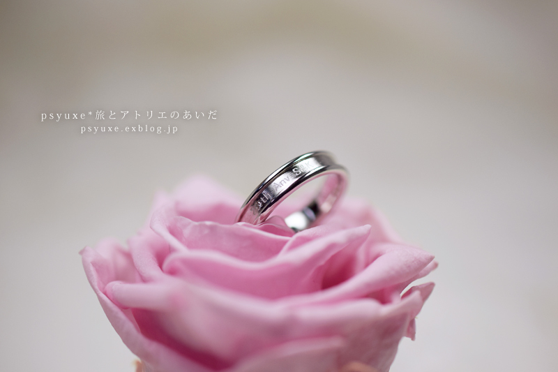 ご結婚20周年記念プラチナダイアモンドリング 静岡県 O 様_e0131432_14423711.jpg