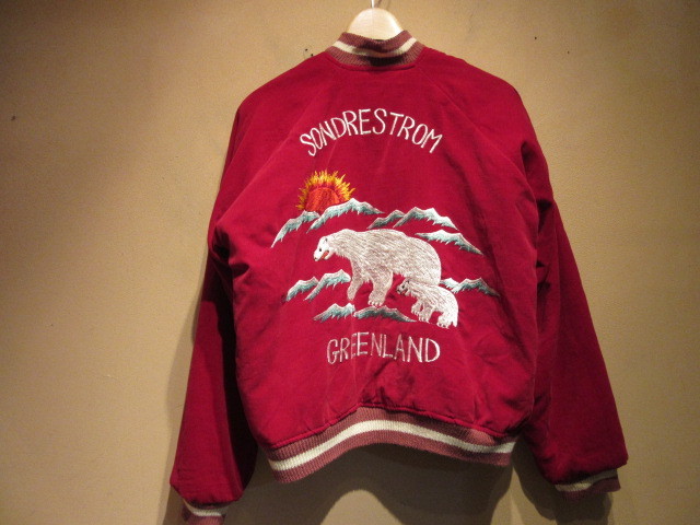 50s スカジャン sondrestorm greenland : 福生古着屋 SPACE OF 50s スカジャン sondrestorm greenland : 福生古着屋 SPACE OF