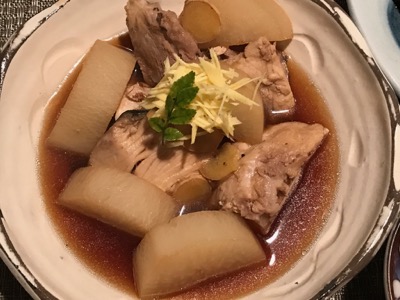 ロブスターの頭のお味噌汁 鰤カマ大根 やせっぽちソプラノのキッチン２