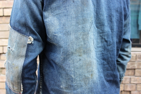 ANACHRONORM \"DAMAGED DENIM WORK SHIRT\" ご紹介_f0191324_08125115.jpg