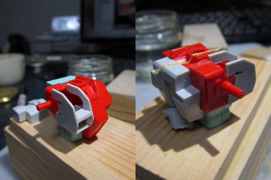 1 144 Rgc 80 ジムキャノン 旧キット Hguc 製作中 2 Dnf