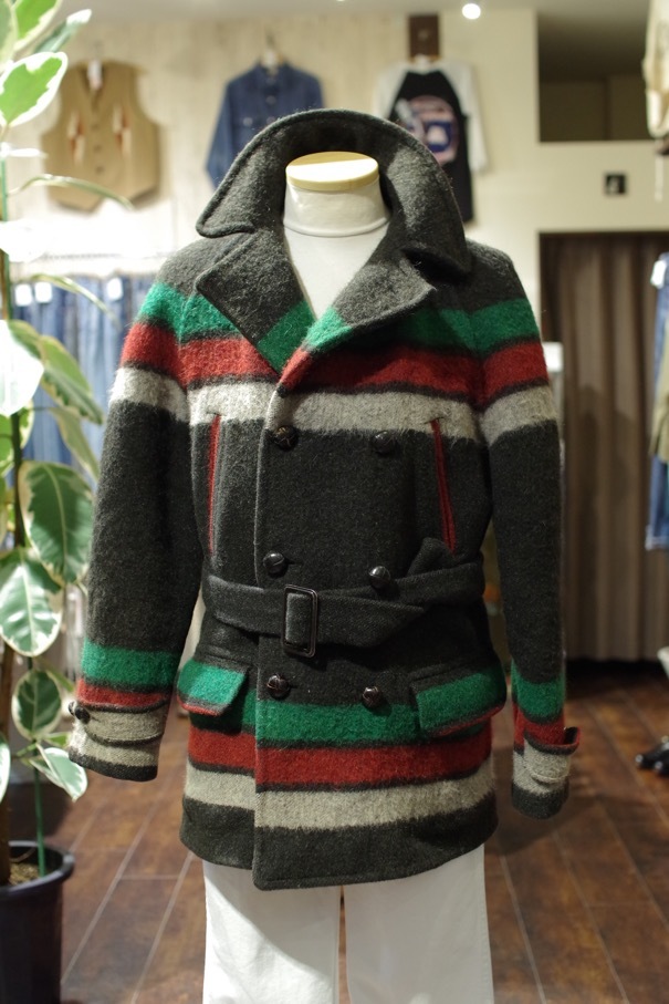 〜1940s \"WESTERN RANGE WOOLENS\" Wool Blanket Coat_d0257333_15343226.jpg