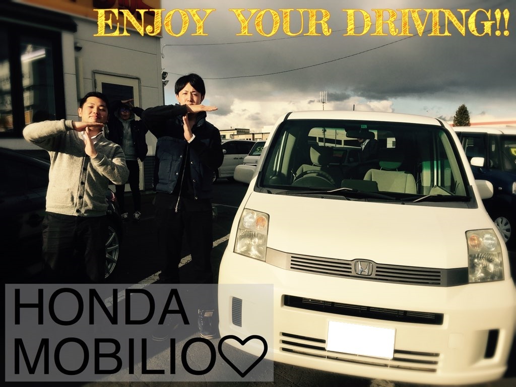 11月16日(木)☆TOMMYアウトレット☆あゆブログ(*´∀`)v モビリオK様納車☆ ローンのことならTOMMY♪_b0127002_16324318.jpg