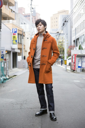 invertere ダッフルコート オレンジ ジャケット・アウター invertere ダッフルコート オレンジ ジャケット・アウター