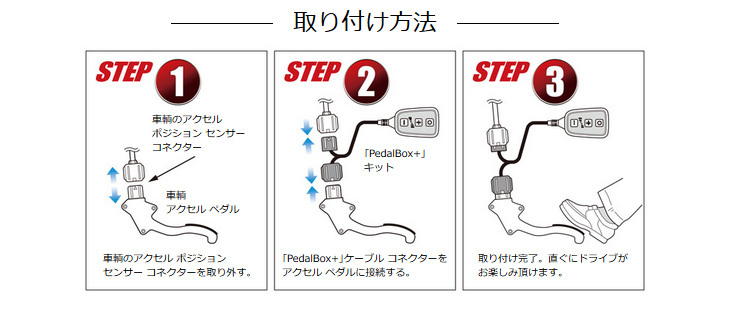 PedalBox＋（ペダルボックスプラス） スロットルコントローラーのご紹介_a0083829_14411431.jpg