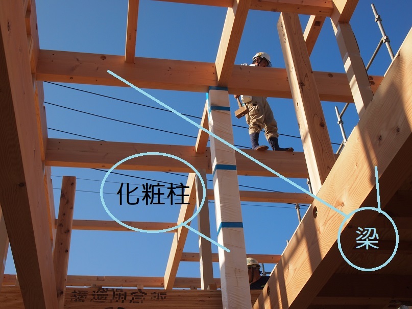クボタ住建の造る家☆構造材はすべて無垢材_c0152341_11002910.jpg