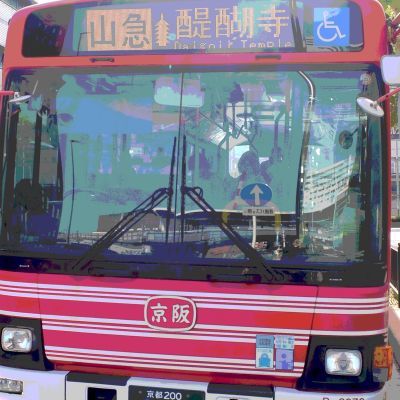 醍醐寺は伏見区だけれど/市内バス事情③_b0355451_14235209.jpg