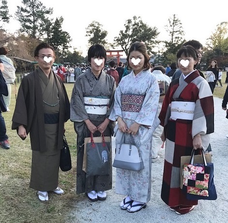 園遊会 まいづるの社員さん 演歌歌手のお客様の着物姿 きもの 鶴のブログ 園遊会 まいづるの社員さん 演歌歌手のお客様の着物姿 きもの 鶴のブログ