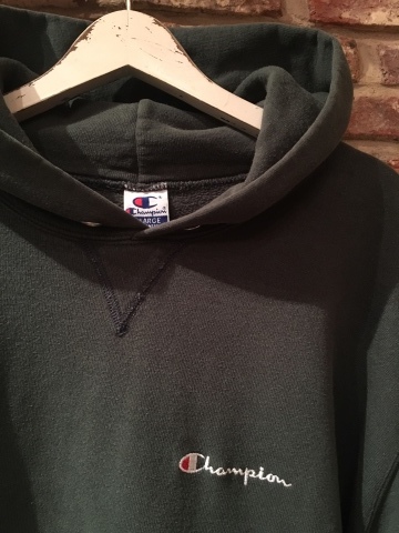 1990s \" CHAMPION -made in U.S.A- \" V-gusset PULL OVER SWEAT PARKA ._d0172088_17331316.jpg