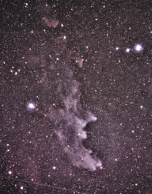 魔女の横顔星雲 Ic2118 安倍奥の星空 魔女の横顔星雲 Ic2118 安倍奥の星空