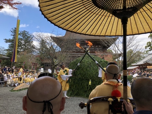 東南院の大祭で、大護摩供がありました_e0154524_09150867.jpg