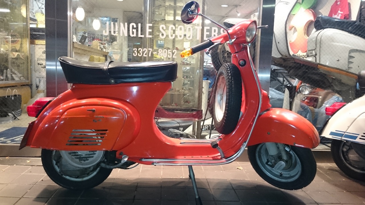 1980年 Piaggio Vespa 100 ロッソ オリジナル！ 5,400km : 密林商會報
