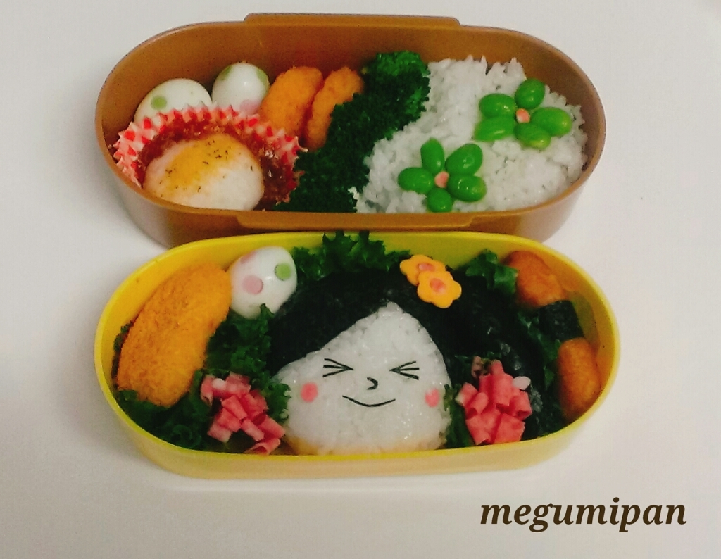 キャラ弁 ポニーテールの女の子 岐阜羽島 自宅でパン教室 Megumi 恵 キャラ弁 ポニーテールの女の子 岐阜羽島 自宅でパン教室 Megumi 恵
