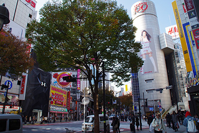 11月17日(金)の109前交差点_b0056983_15095583.jpg