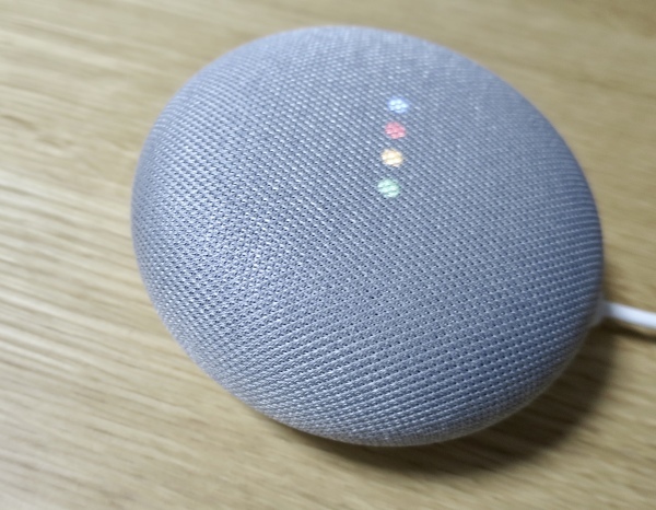 ハクション大魔王の登場（Google Home Mini)。_a0005331_15215502.jpeg