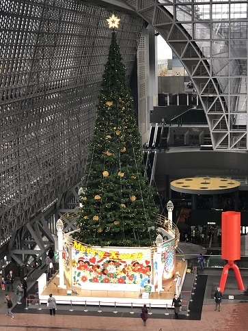 京都駅ビルのクリスマスツリー_d0341582_15534767.jpg