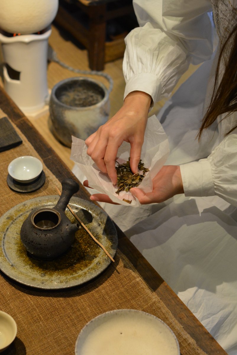 「大原光一展 纏う茶器」 中国茶会_d0087761_2003435.jpg