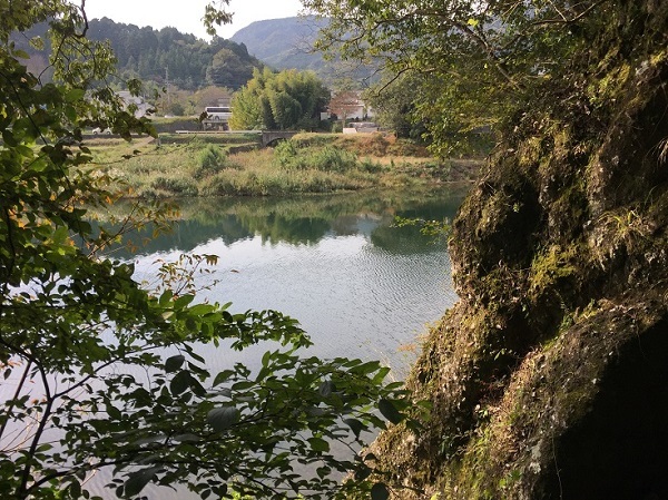 青の洞門（大分県中津市本耶馬渓町）_f0364707_09374021.jpg