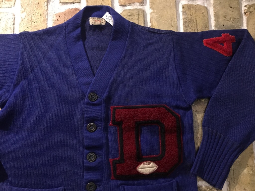 神戸店11/22(水)ヴィンテージ入荷!#6 Vintage Letterman Item! 30\'s ShawlCollar Cardigan!!!_c0078587_16213442.jpg