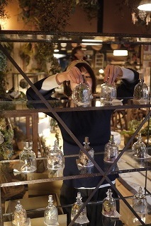 ②ガラスの作品「フボーと植物展 白6」ディスプレイ編_f0226293_10161652.jpg