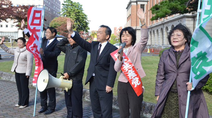 日本共産党は12議席、野党共闘は前進!_e0260114_18514788.jpg