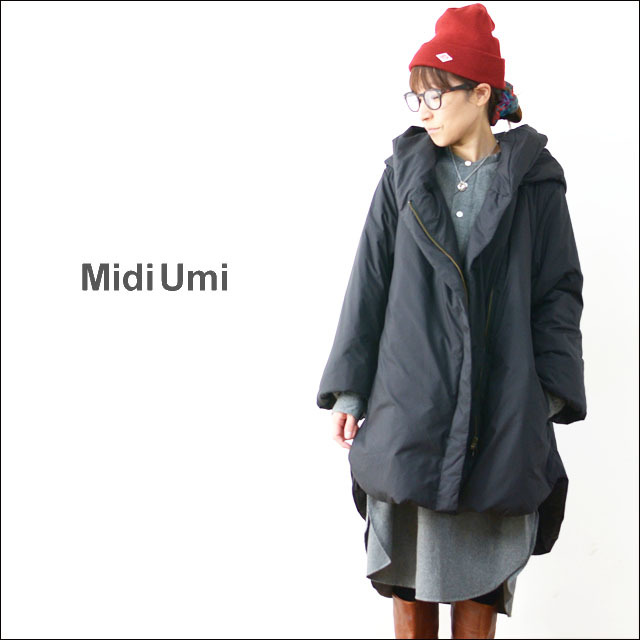 MidiUmi [ミディウミ] DOWN HOODED COAT