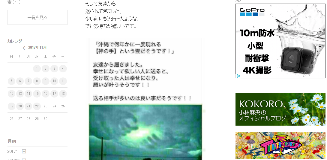 神の手雲を信じる海老蔵 かきなぐりプレス