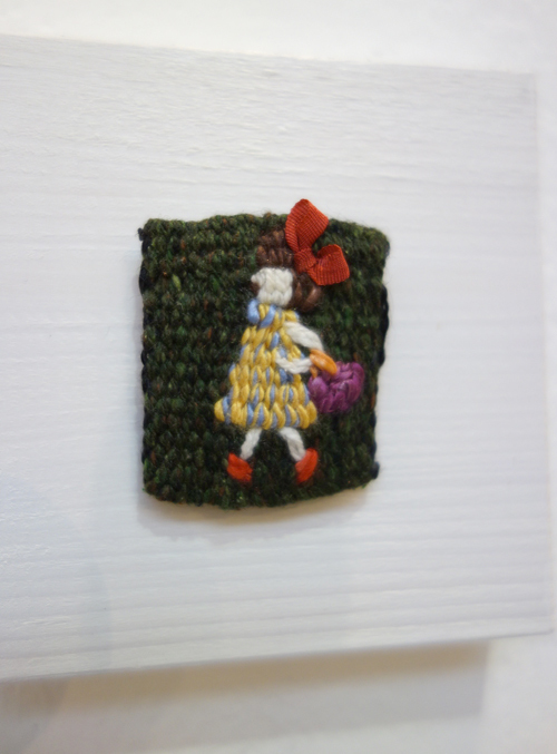 【三浦奈巳作品展〜縫って織ってできました】〜夢見る頃を過ぎても。”あの日の私”ブローチを胸に。_a0017350_05025688.jpg