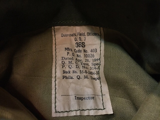 11月25日(土)大阪店スーペリア入荷!#2 Militaryパート2編!ServiceShoes&Coat!!_c0078587_20121346.jpg