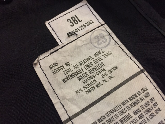 11月25日(土)大阪店スーペリア入荷!#2 Militaryパート2編!ServiceShoes&Coat!!_c0078587_20572926.jpg