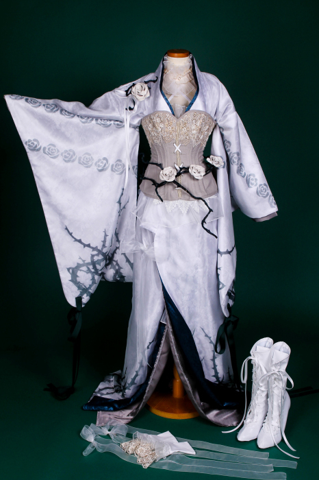 ローゼンメイデン 雪華綺晶 コスプレ衣装 大正ロマンス Velvet Rose