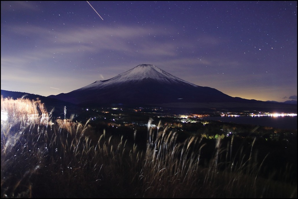 パノラマ台からの星空＆富士山_a0188405_19174185.jpg