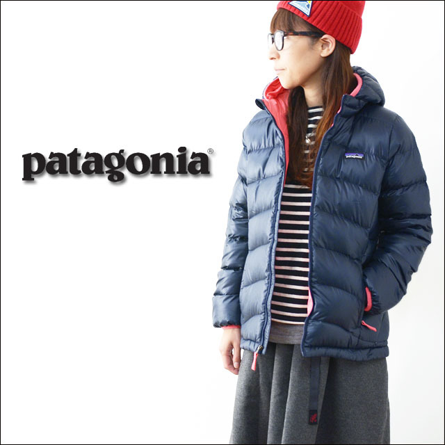 Patagonia ガールズダウンセーター Lサイズ 子供、大人の女性向け