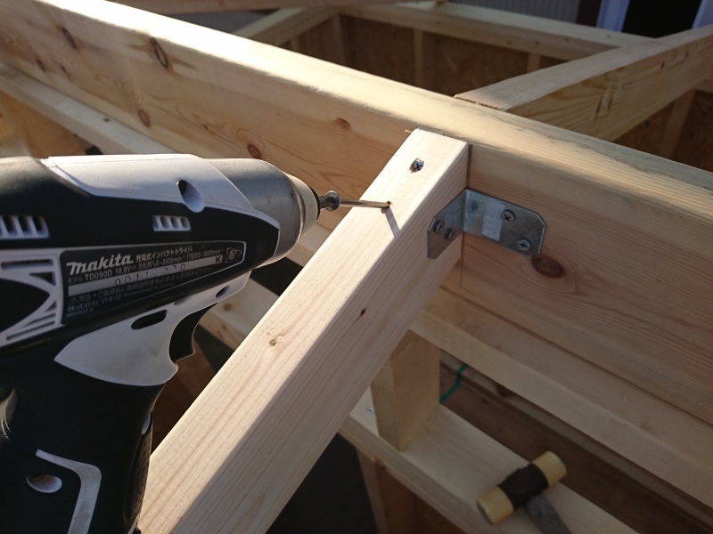 Diyで物置小屋を作る 屋根 構造編 すき と暮らす Diyで物置小屋を作る 屋根 構造編 すき と暮らす