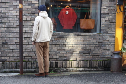 軽くて暖かい「Jackman」 \"SWEAT PARKA\" JM7777 ご紹介_f0191324_08303456.jpg